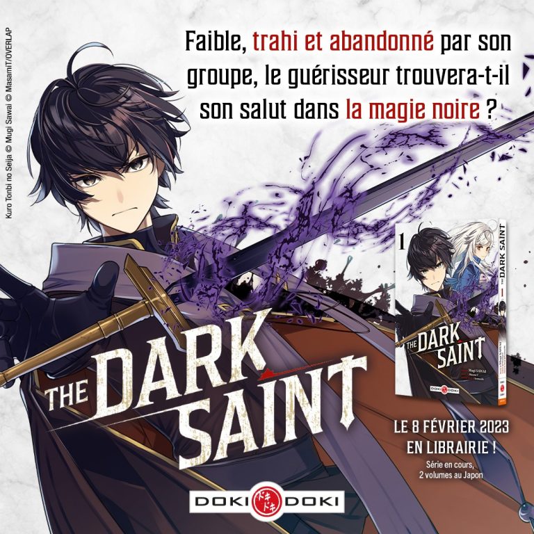 Le manga The Dark Saint aux éditions Doki-Doki en février 2023