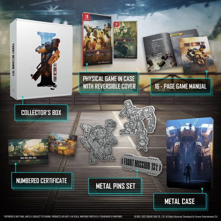 Front Mission 1st Remake – Edition métal case limitée