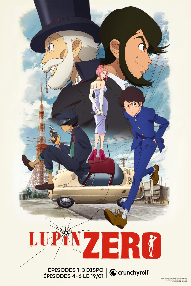 LUPIN ZERO arrive sur Crunchyroll