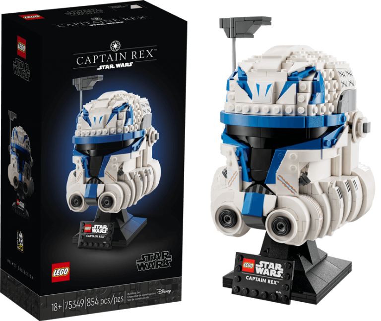 Le casque du Capitaine Rex – LEGO Star Wars