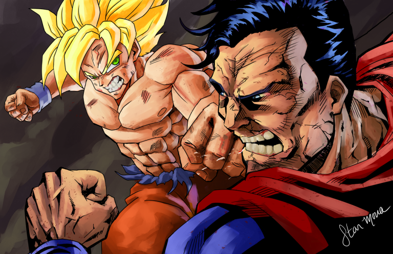 Qui le plus fort entre Superman et Son goku ?