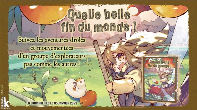 Le manga Quelle belle fin du monde ! aux éditions komikku