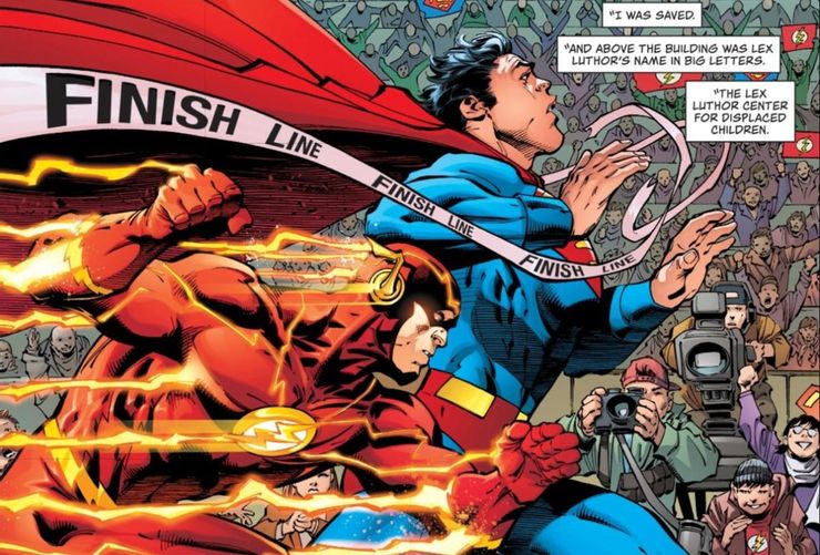 Qui est le plus rapide entre Superman et Flash 