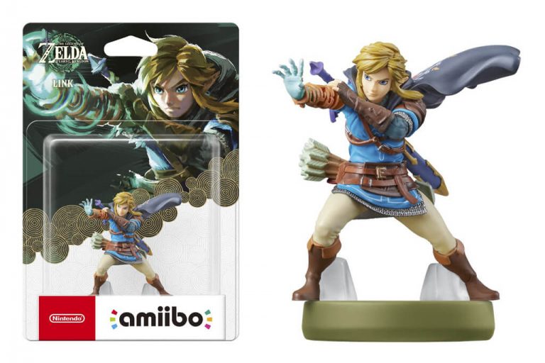 Figurine Amiibo Link dans Zelda : Tears of the Kingdom