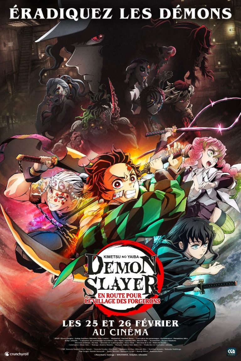 Demon Slayer à l’affiche d’un événement au cinéma les 25 et 26 février