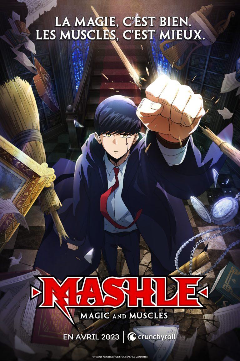 L’anime de Mashle en avril sur Crunchyroll