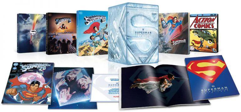 Superman I-IV – Coffret steelbook 4K