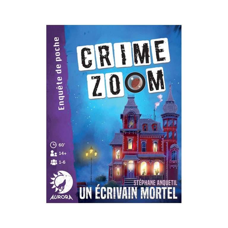 Crime Zoom –  Un Ecrivain Mortel (Éditeur Aurora)