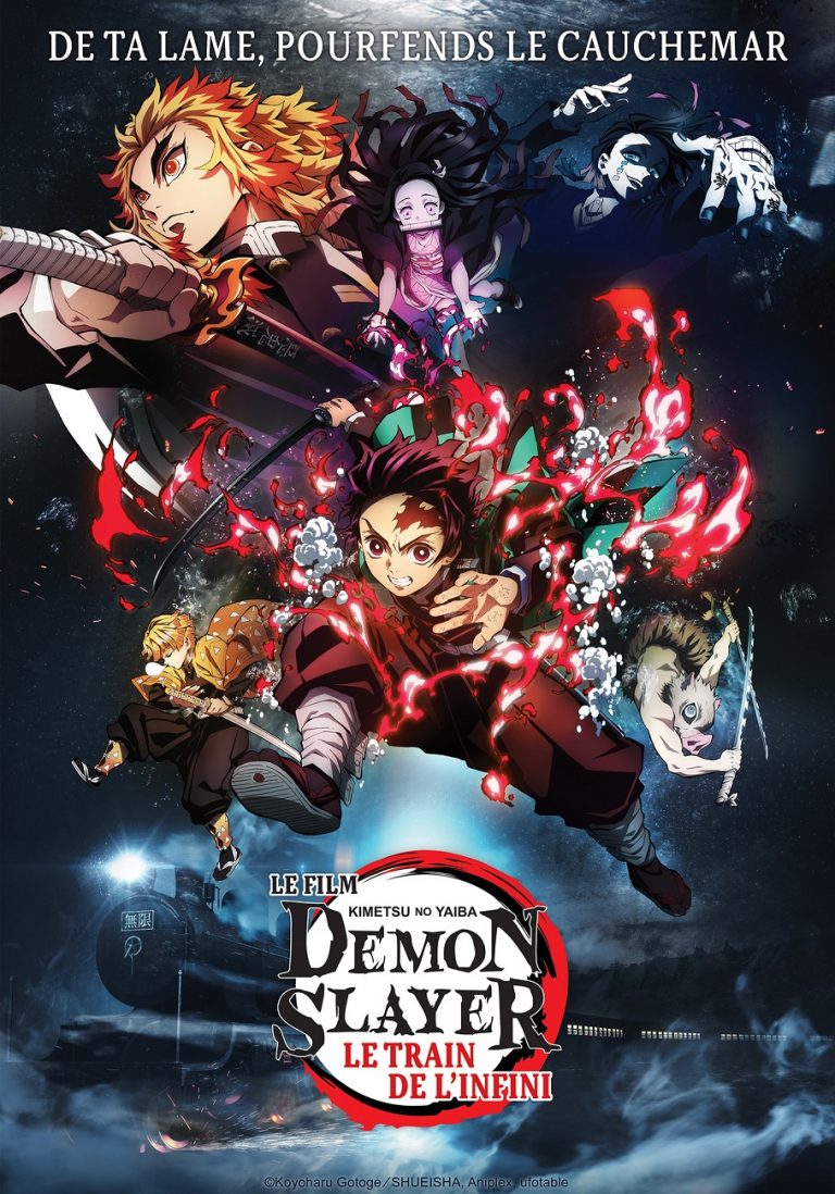 Le film Demon Slayer: Kimetsu no Yaiba Le Train de l’infini disponible sur Crunchyroll
