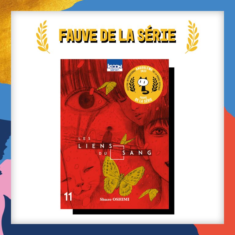 Le manga « Les Liens du sang » récompensé au Festival d’Angoulême !