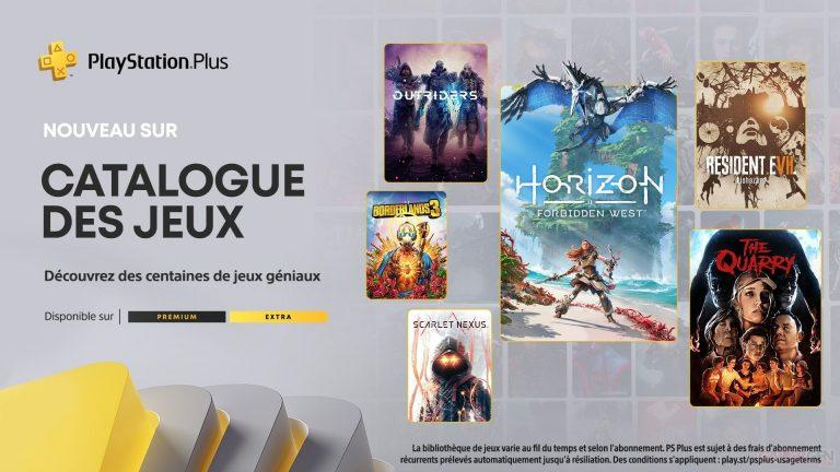 Les jeux PlayStation Plus Extra/Premium de février 2023