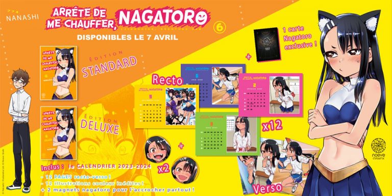 Arrête de me chauffer, Nagatoro (Tome 6) – Edition Deluxe