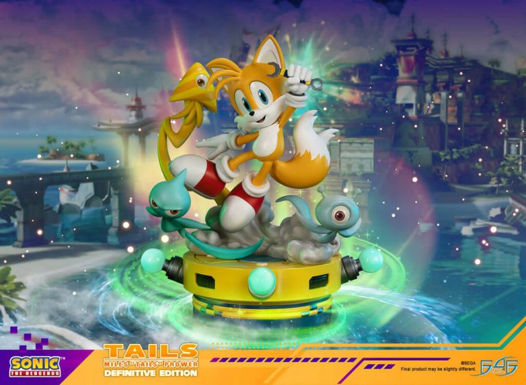 Statue en résine « Tails » Prower de Sonic The Hedgehog par F4F