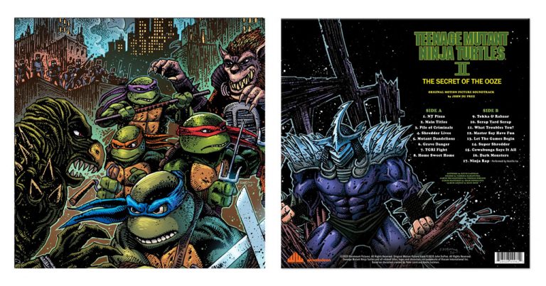 Teenage Mutant Ninja Turtles Part II : The Secret of the Ooze – Bande originale vinyle
