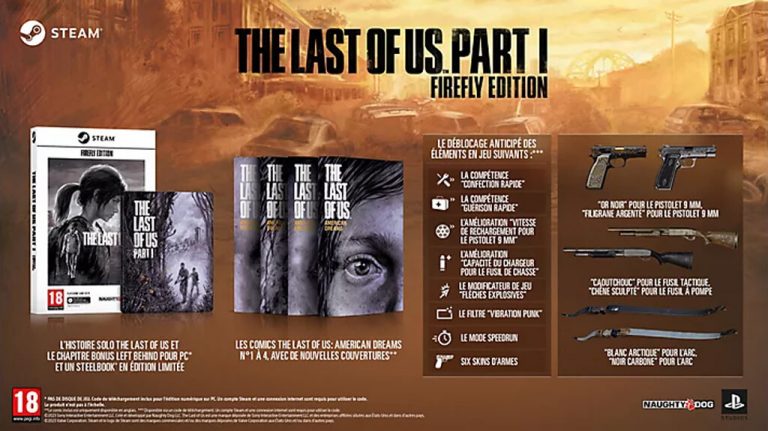 The Last of Us : Part 1 – Edition limitée Luciole