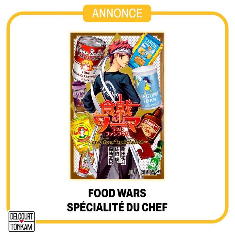 Food Wars! : le manga culte revient avec un volume bonus chez Delcourt/Tonkam
