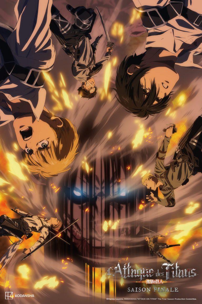 La première partie du dernier acte de L’Attaque des Titans Saison Finale disponible sur Crunchyroll