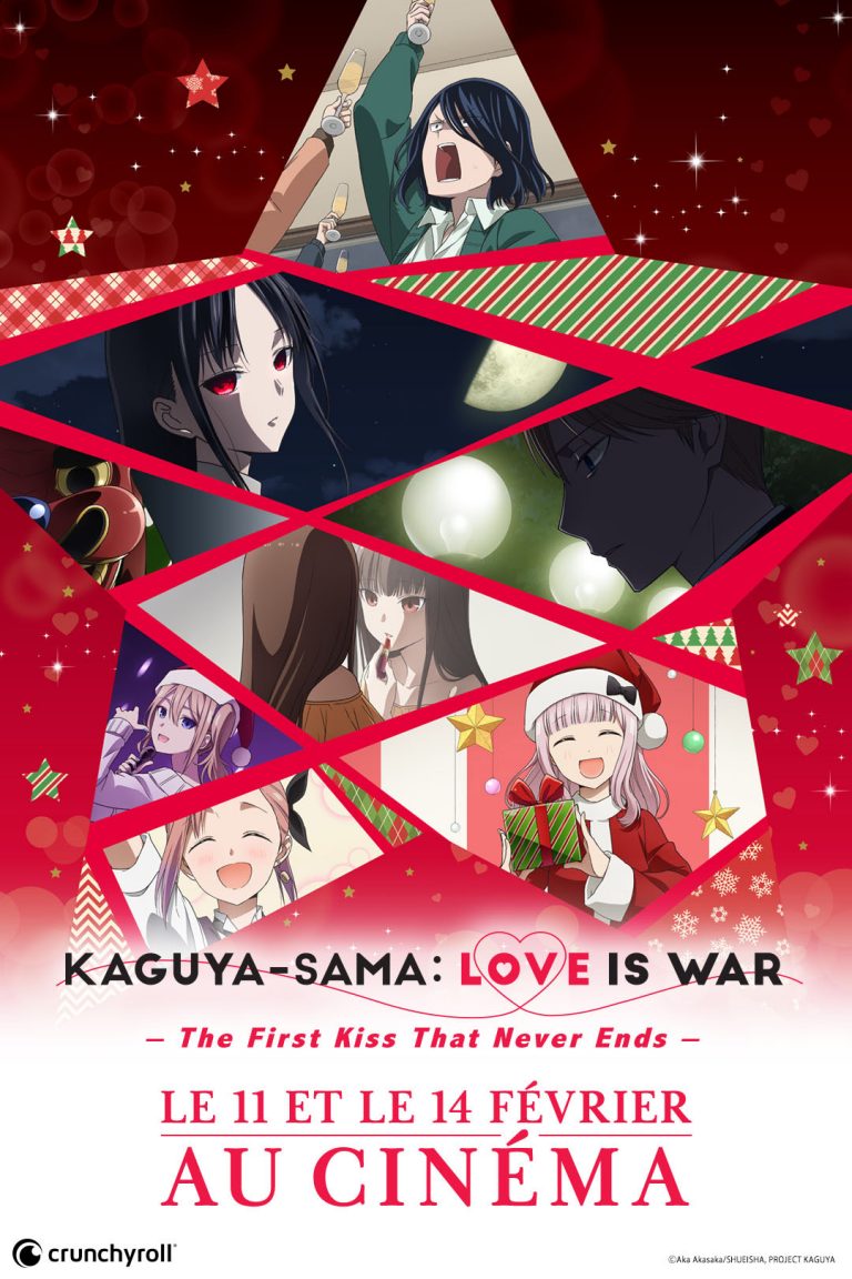 Kaguya-sama: Love is War -The First Kiss That Never Ends – disponible sur Crunchyroll