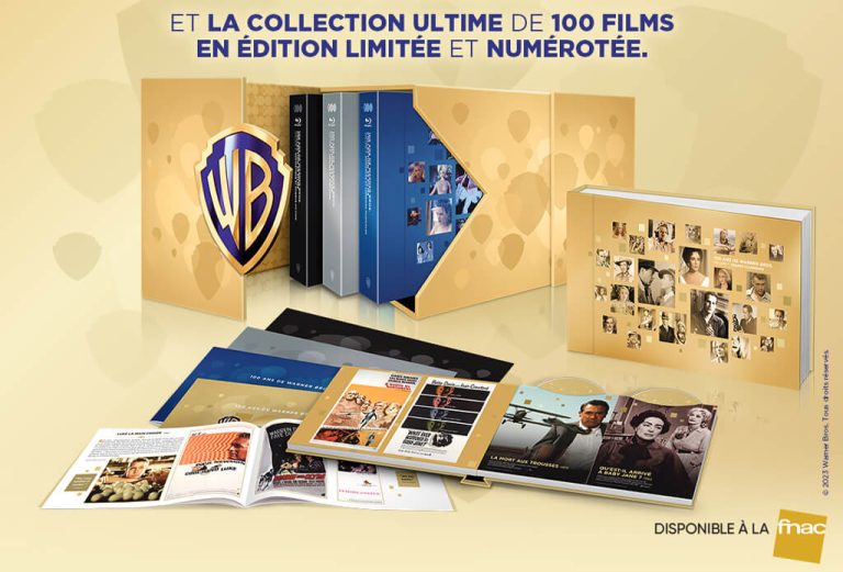 Coffret 100 films pour les 100 ans Warner Bros – Edition limitée