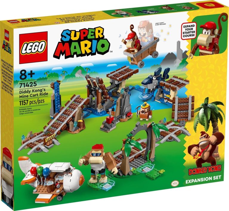 LEGO Super Mario – Course de chariot de mine de Diddy Kong