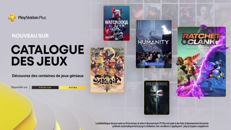 Les jeux du catalogue PlayStation Plus Extra/Premium de mai 2023