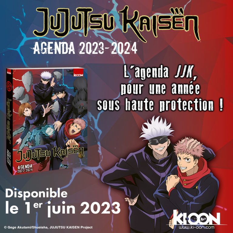 Un agenda pour les fans de « Jujutsu Kaisen » !