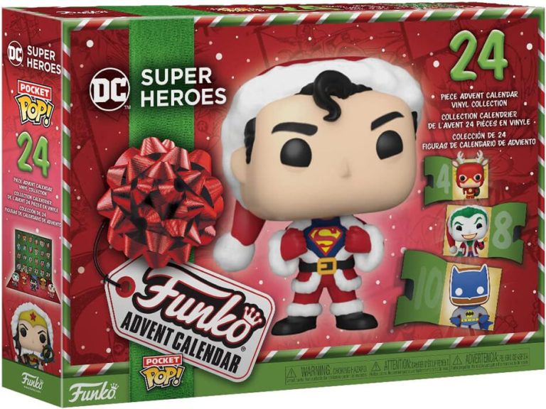 Calendrier de l’avent 2023 – DC comics (Funko Pop)