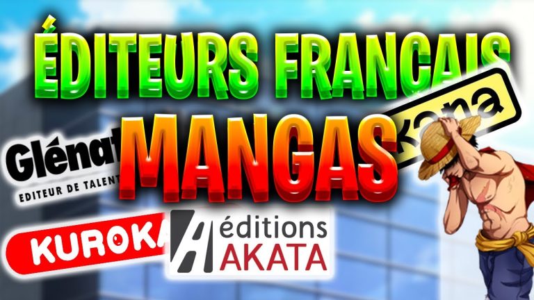 Les éditeurs de mangas