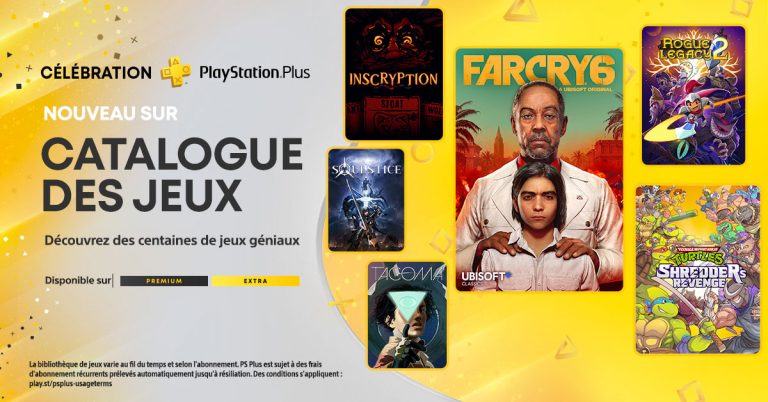 Les jeux du catalogue PlayStation Plus de juin 2023