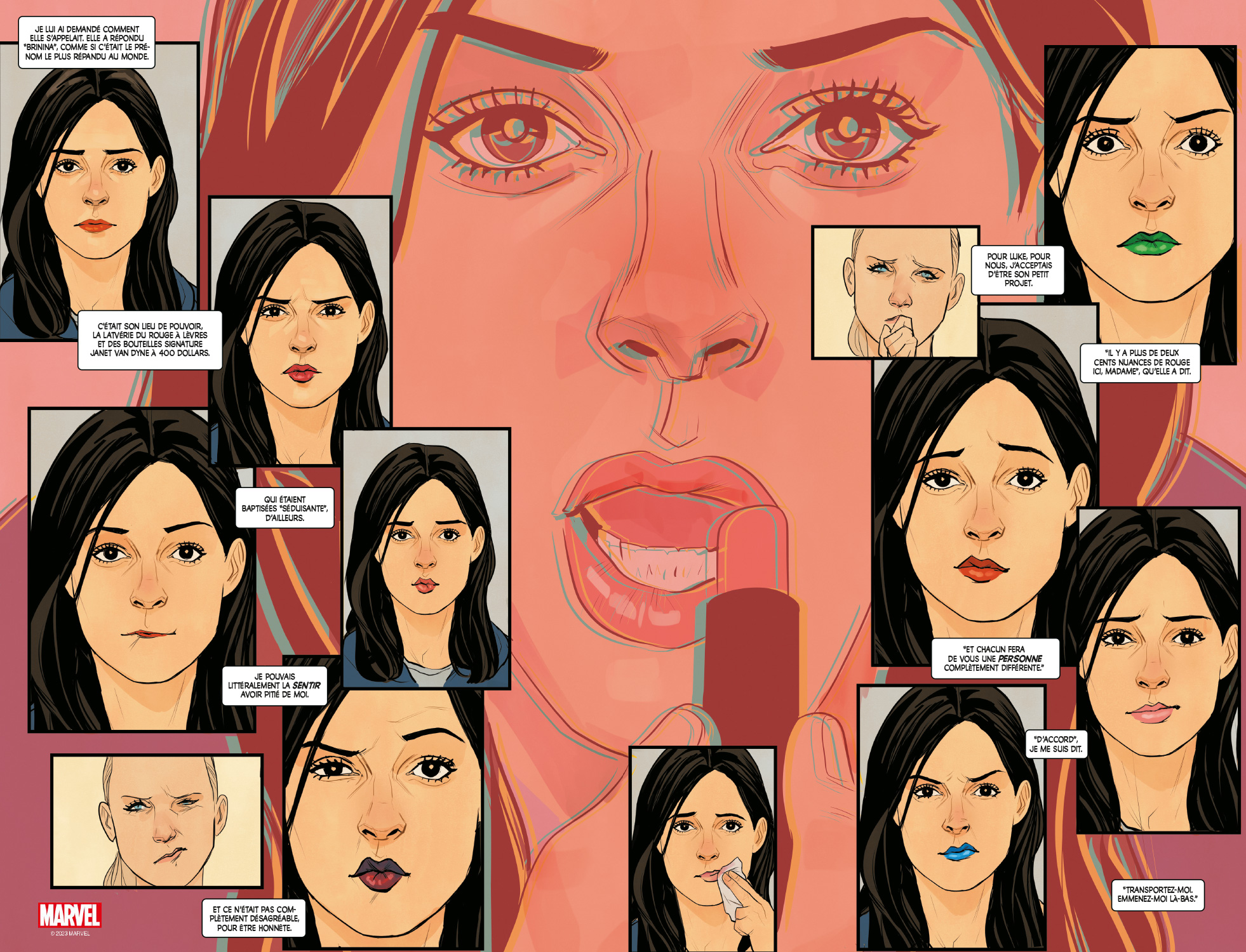 Extrait comics The Variants Jessica Jones Vs Jessica Jones (Panini