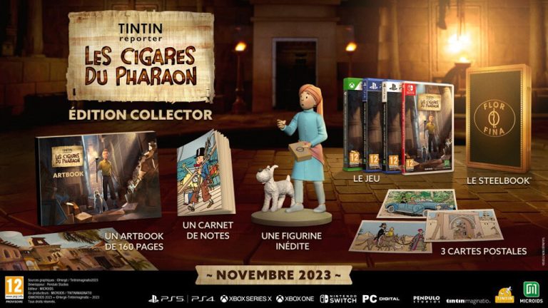 Tintin Reporter : Les Cigares du Pharaon – Edition collector