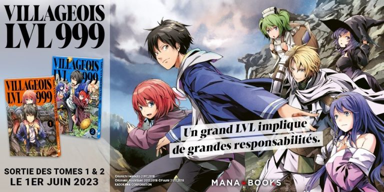 Avis manga – Villageois Lvl 999 (tomes 1 & 2)