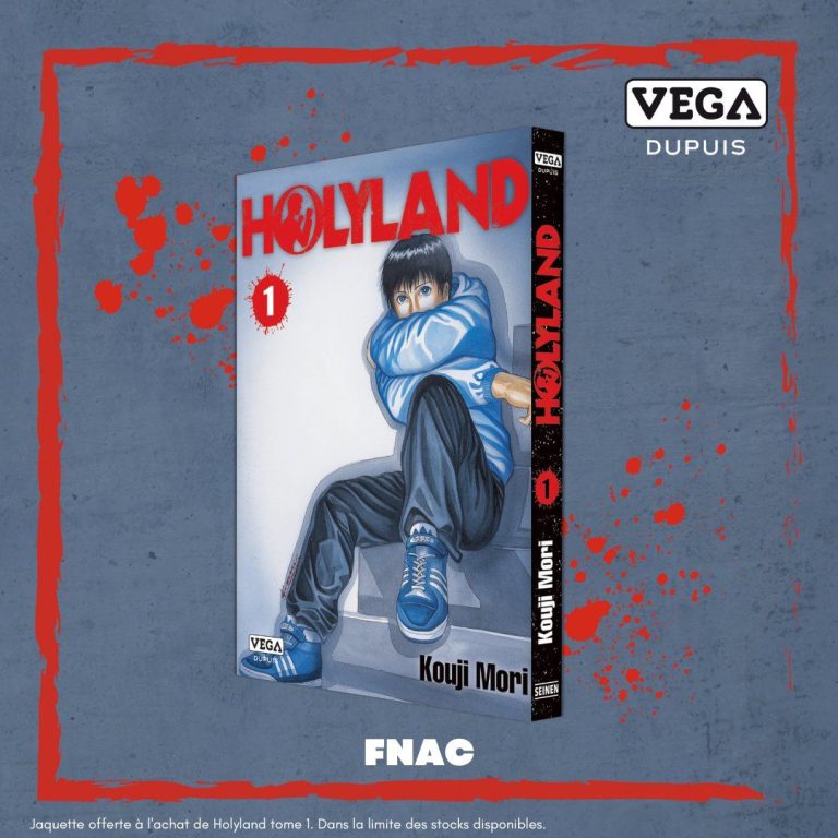 Découvrez les jaquettes exclusives de Holyland pour les tomes 1 et 2 : une offre limitée à ne pas manquer !