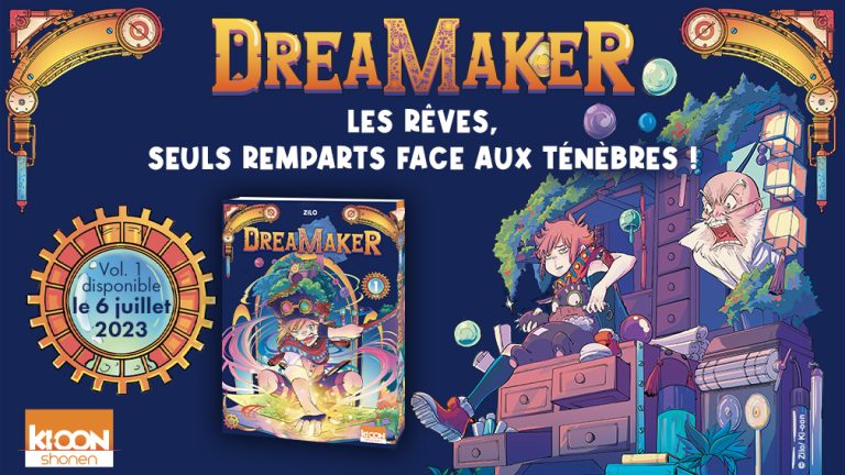 Découvrez le trailer du manga « DreaMaker »