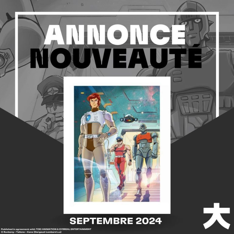 Capitaine Flam revient avec une nouvelle aventure signée Sylvain Runberg et Alexis Tallone | Collection Classics 2024 chez Kana