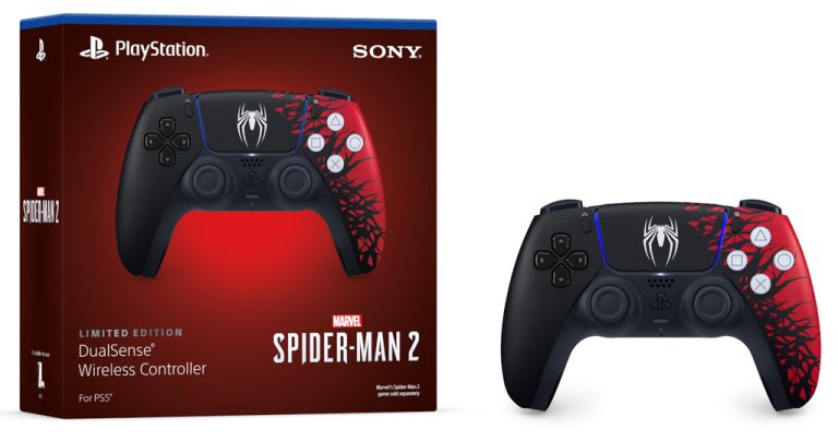 Manette DualSense édition limitée Spider-Man 2