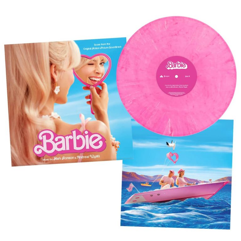 Le film Barbie – Bande originale vinyle rose