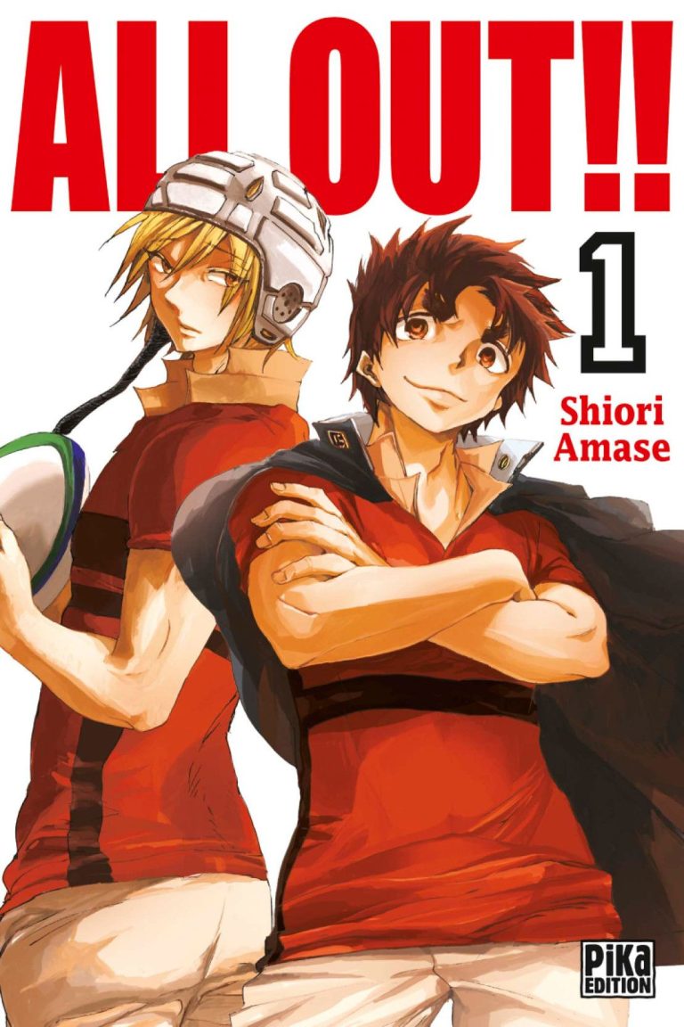 Nouvelle sensation manga : découvrez « All Out!! » de Shiori Amase, la prochaine sortie de Sport Addict de Pika Edition en France !