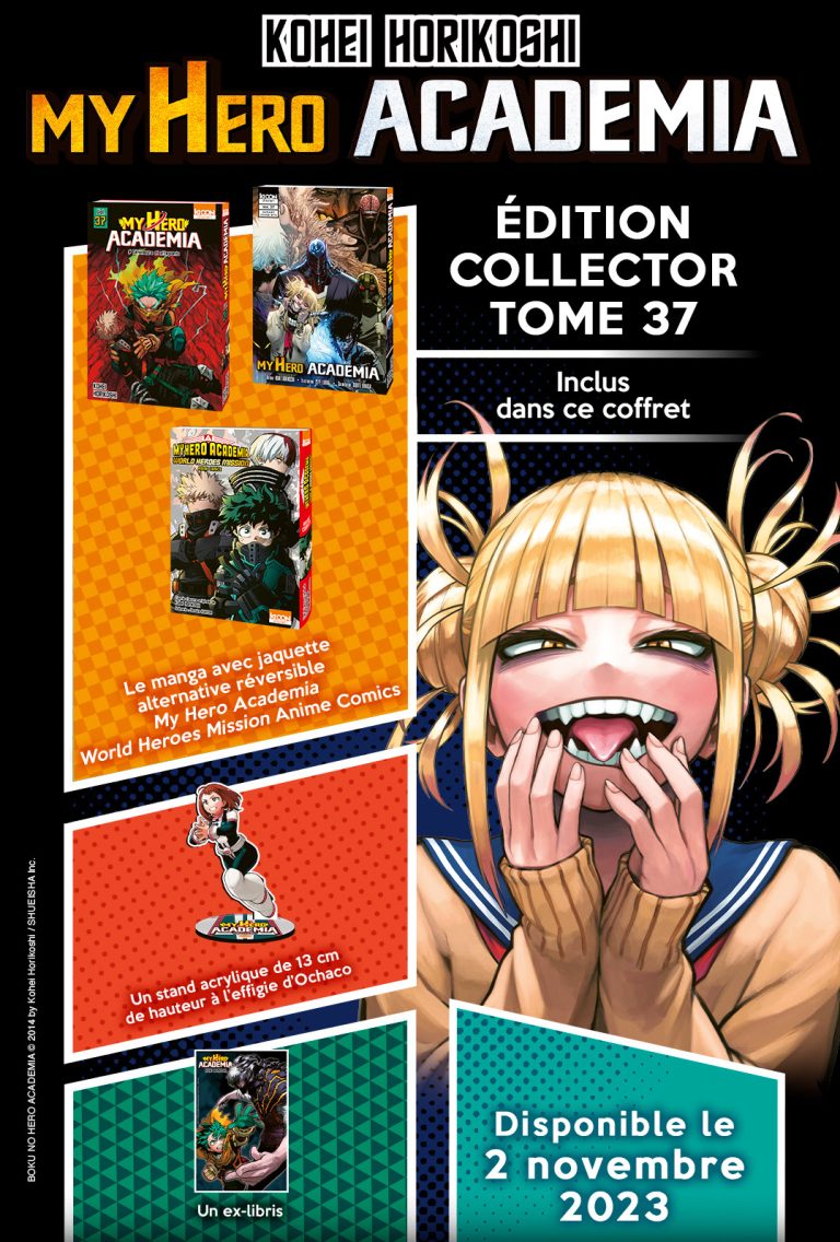 Coffret collector My Hero Academia tome 37