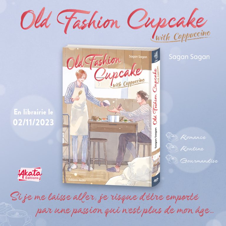 Une parenthèse enchantée : Découvrez le manga « Old Fashion Cupcake with Cappuccino » d&rsquo;Akata