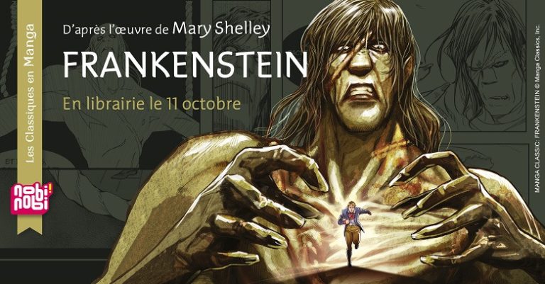 Le manga « Frankenstein » de nobi nobi! : Une Nouvelle Adaptation d&rsquo;un Classique de Mary Shelley