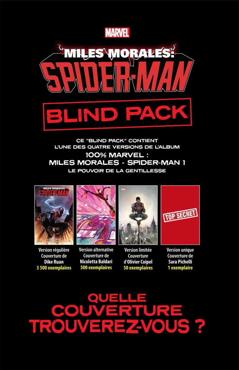 Découvrez l&rsquo;événement éditorial inédit de la série Miles Morales : Spider-Man !
