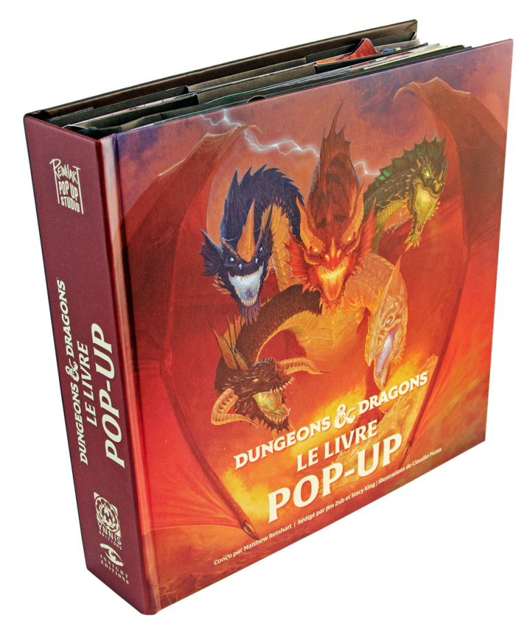 Dungeons & Dragons – Le livre pop-up chez Ynnis Éditions