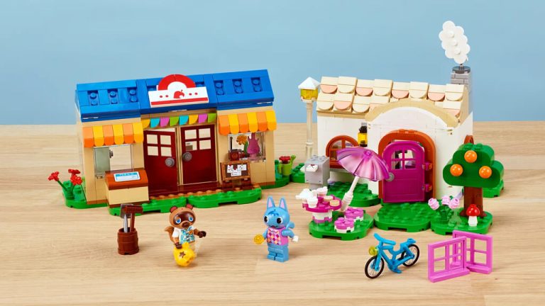 Boutique Nook et maison de Rosie – LEGO Animal Crossing