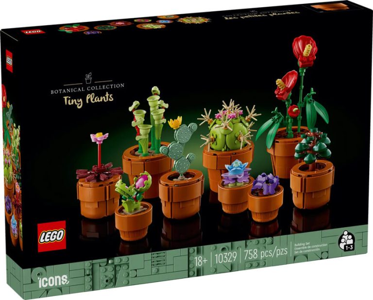 Les plantes miniatures – LEGO icons