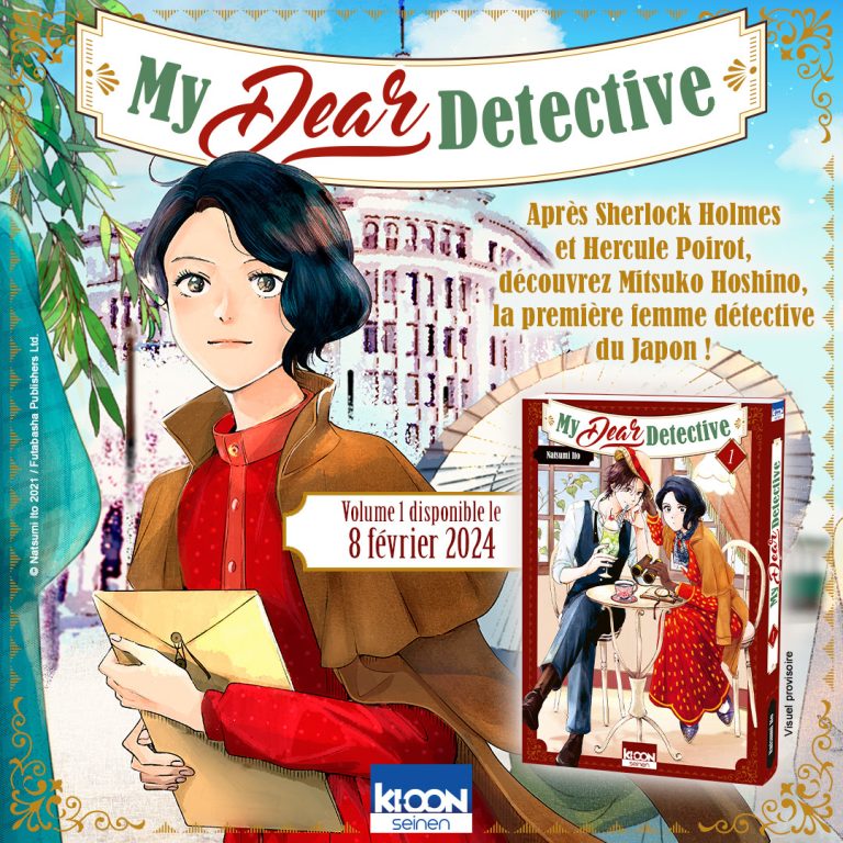 Découvrez My Dear Detective : Plongez dans le Tokyo des années 20 avec Mitsuko et Saku !
