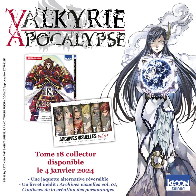 Valkyrie Apocalypse Tome 18 : Découvrez la version collector époustouflante !