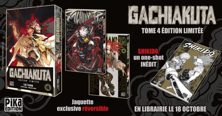 Le quatrième Tome de Gachiakuta par Kei Urana : Édition Limitée en librairies le 18 Octobre