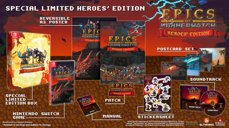 Epics of Hammerwatch – Edition Heroes limitée