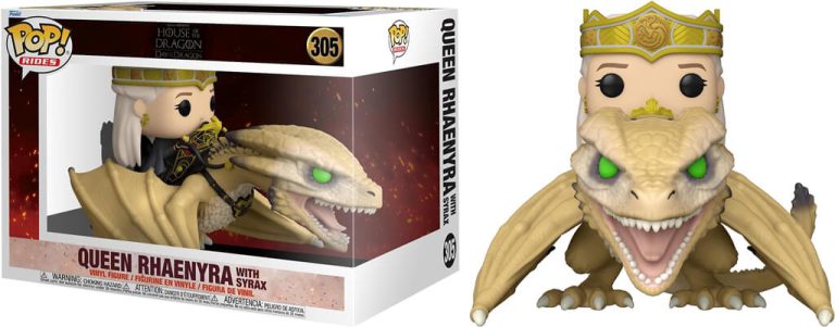 Funko Pop – Princess Rhaenyra avec Syrax House of The Dragon